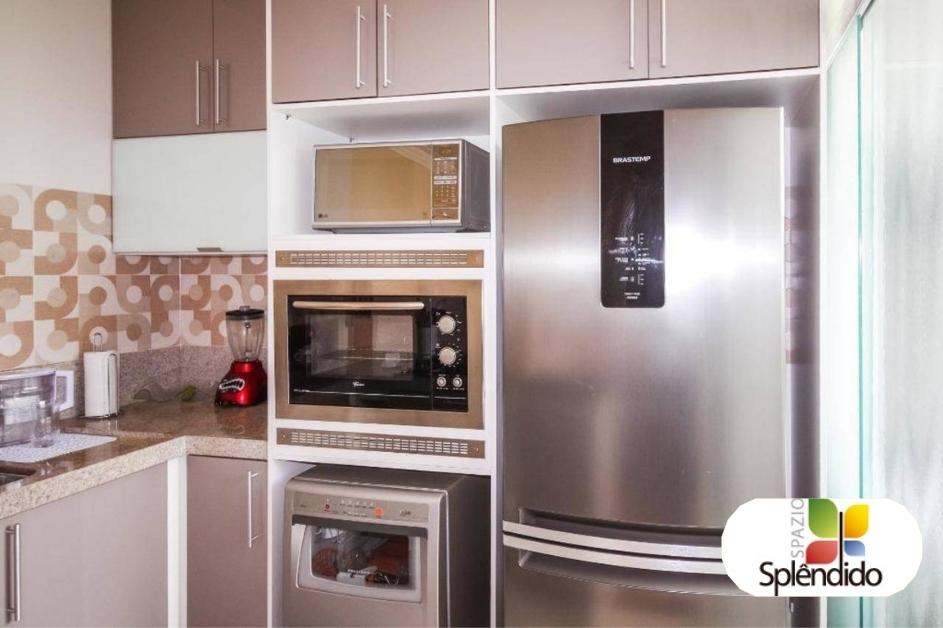 Cozinha americana com móveis planejados - Spazio Splendido